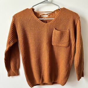 Women's Tan Knit Sweater